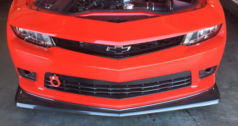 Anderson Composites — Anderson Composites 14-15 Chevrolet Camaro Type-Z28 Front Splitter - view 4