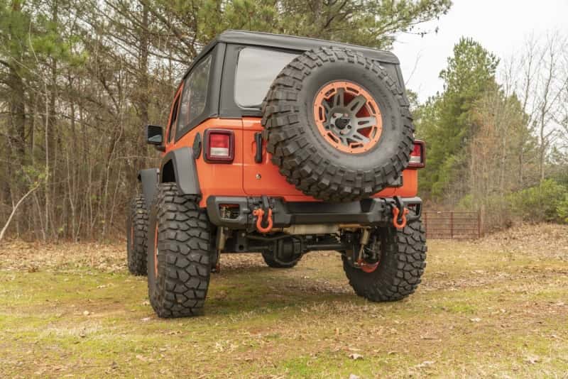 Rugged Ridge — Rugged Ridge 18-20 Jeep Wrangler JL Arcus Rear Bumper
OFFROAD_BUMPERS
Bumper - view 4