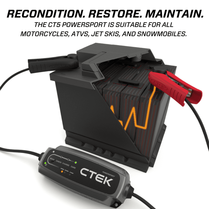 CTEK — CTEK Battery Charger - CT5 Powersport - 2.3A - view 4