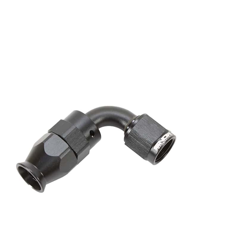 Snow Performance — Snow -6AN 90 Degree PTFE Hose End (Black)
PTFE Hose End - view 2