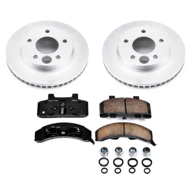 PowerStop — Power Stop 83-96 Buick Century Front Z17 Evolution Geomet Coated Brake Kit - view 1