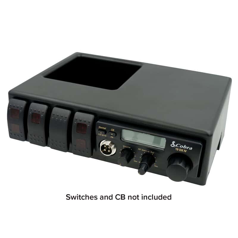 AutoMeter — Autometer 2018+ Jeep JL Switch Panel / CB Mount - BLACK
JEEP JL CB/SWITCH - view 3