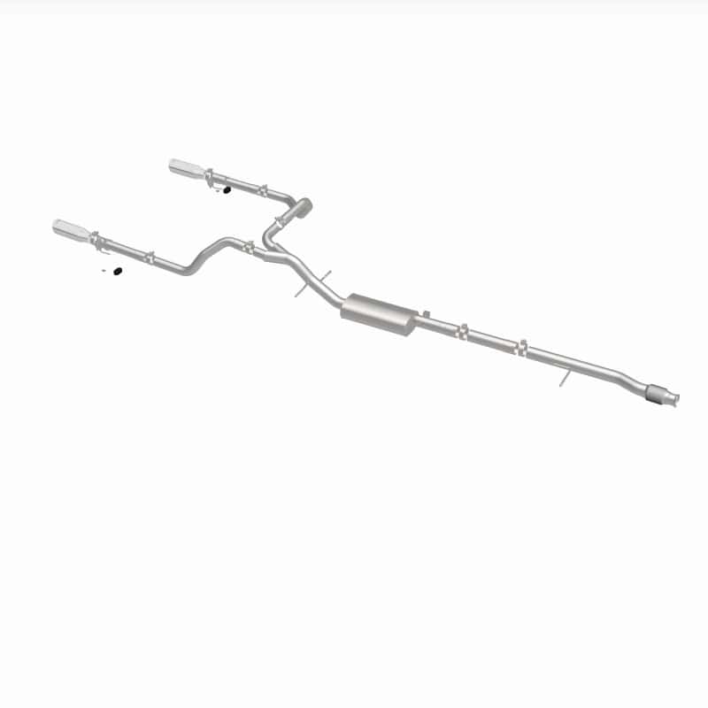 Magnaflow — MagnaFlow 2019 Chevy Silverado 1500 V8 5.3L/V6 4.3 Street Series Dual Exit Exhaust w/ Polished Tips
Cat-Back - view 13