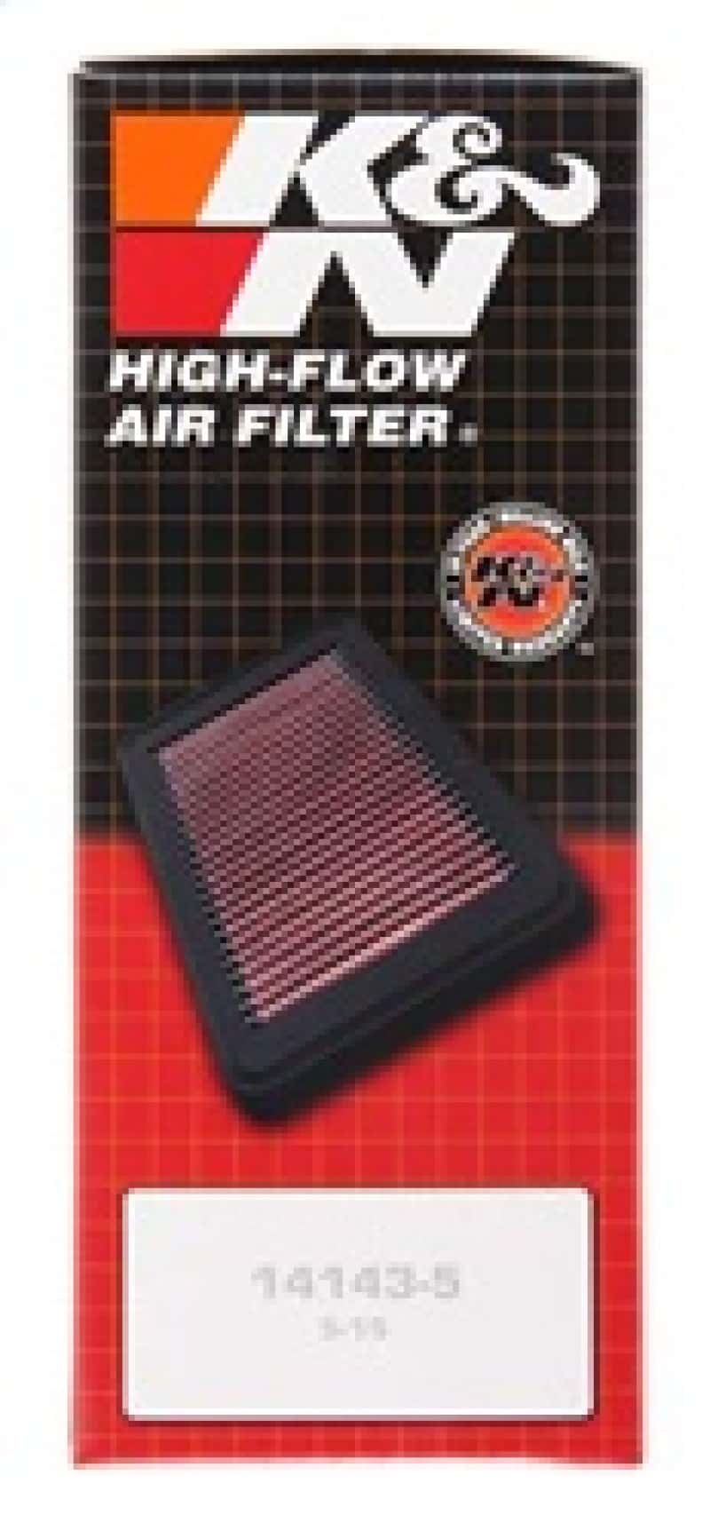 K&N Engineering — K&N Replacement Air Filter AIR FILTER, CHEV CAMARO 2.8L 1985-89, 5.0L 1985-92, 5.7L 1987-92
Replacement Air Filt
Air Filter - view 9