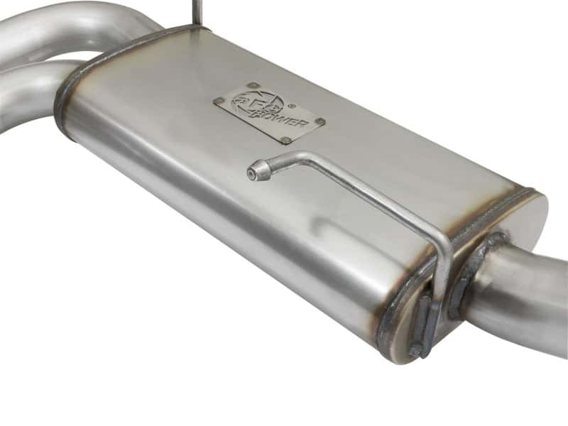 aFe — aFe Rebel Series CB Middle-Side Exit SS Exhaust w/ Black Tips 09-16 GM Silverado/Sierra V6/V8
Cat-Back Exhaust - view 5