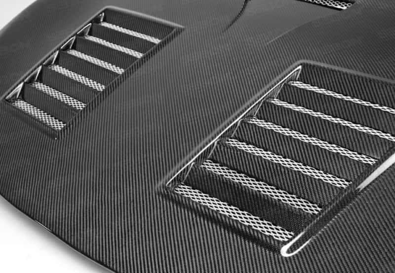 Seibon — Seibon 12-13 BRZ/FRS VT Style Carbon Fiber Hood - view 2