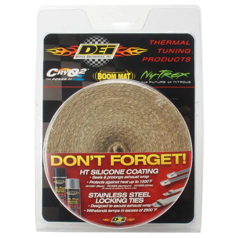 DEI — DEI Exhaust Wrap 2in x 25ft - Tan
Exhaust Wrap Kit - view 4