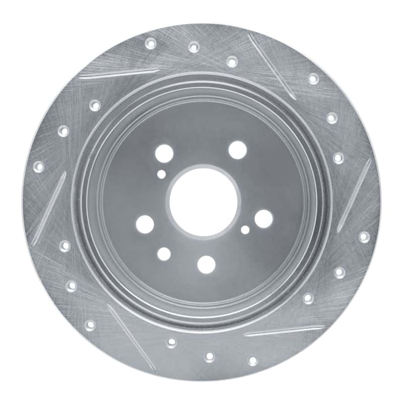 R1 Concepts — R1 86-93 Lexus ES250 Rear Left Drilled & Slotted Silver Brake Rotor
R1 Brake Rotor Drill - view 5