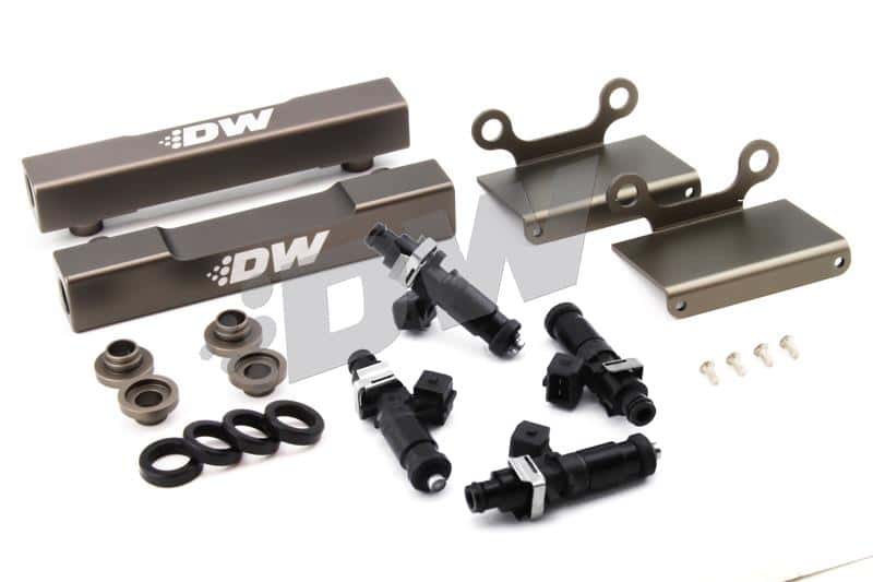 DeatschWerks — DeatschWerks 04-06 Subaru STI/LGT Side Feed to Top Feed Fuel Rail Conv Kit w/ 1200cc Injectors
Fuel Rails - view 3