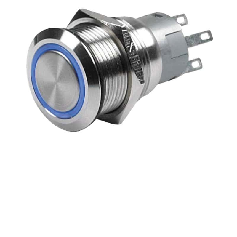 Hella — Hella Switch Momentary Ring 12V Blue 8Hg - view 2