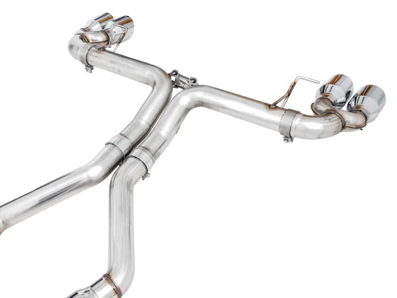 AWE Tuning — AWE Tuning 2019+ BMW M340i (G20) Track Edition Exhaust - Quad Chrome Silver Tips
Track Exhaust - view 8