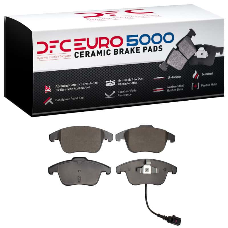 DFC — DFC 09-24 Audi Q3 (Mexico) Front Euro 5000 Ceramic Brake Pads
DFC Brake Pad Set - view 1