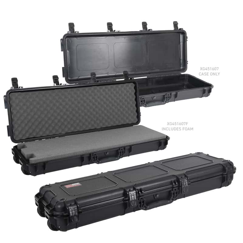Go Rhino — Go Rhino XVenture Gear Hard Case - Long 44in. / Lockable / IP67 / Automatic Air Valve - Tex. Black
Xventure Hard Case - view 6