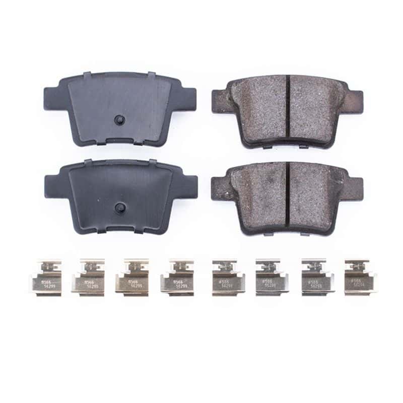 PowerStop — Power Stop 05-07 Ford Five Hundred Rear Z17 Evolution Ceramic Brake Pads w/Hardware
Z17 Brake Pads - view 1