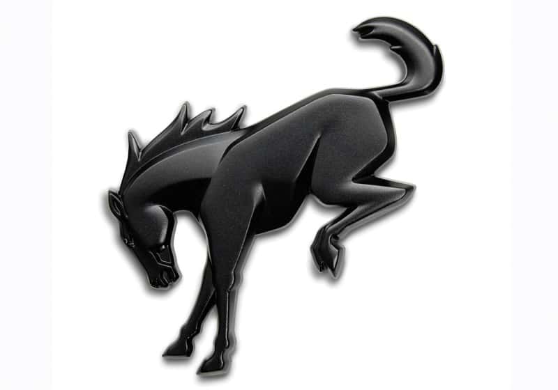 Ford Racing — Ford Racing Bronco Rear Emblem - Matte Black
Emblem - view 3