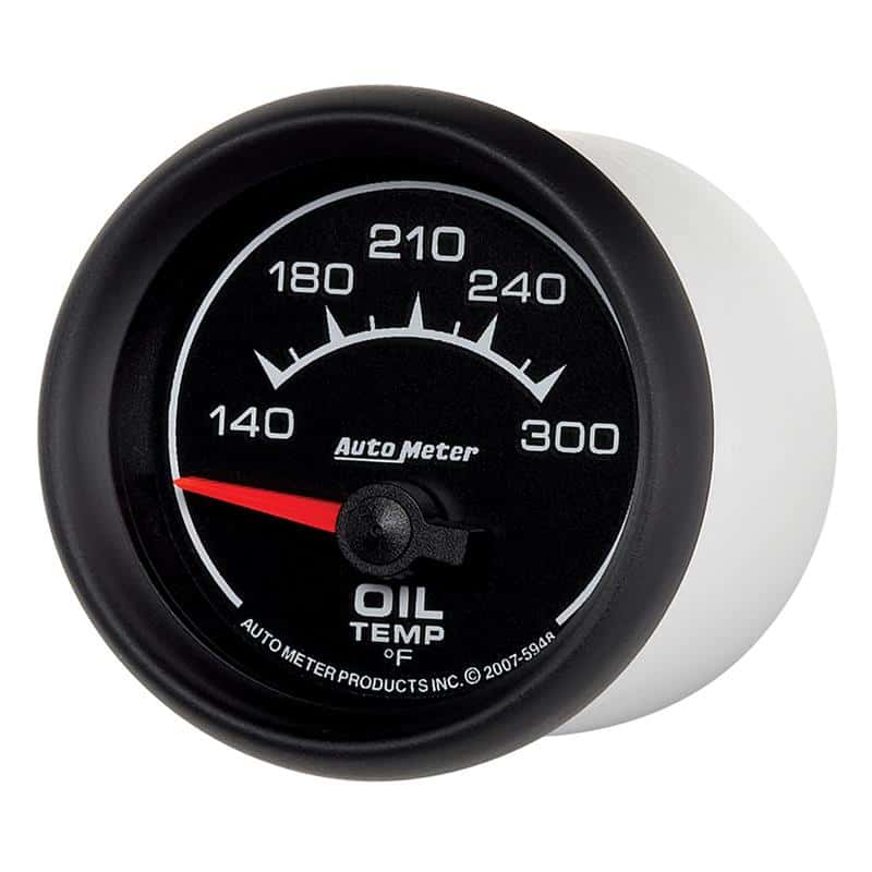AutoMeter — AutoMeter Gauge Oil Temp 2-1/16in. 140-300 Deg. F Electric Es
GA 2" OILT 300F E ES - view 3