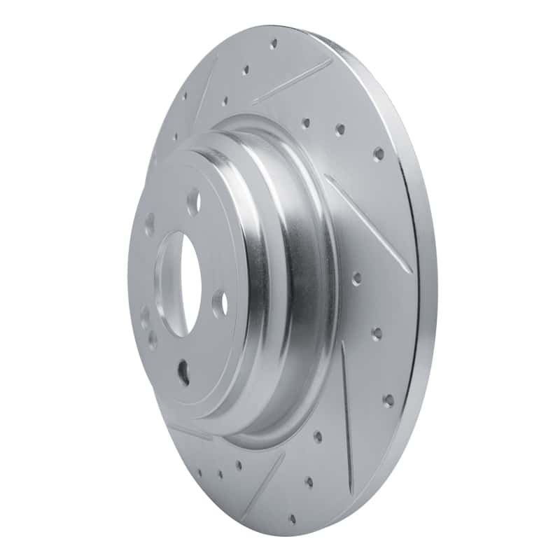 R1 Concepts — R1 20-25 Mercedes-Benz GLE350 Rear Left Drilled & Slotted Silver Brake Rotor
R1 Brake Rotor Drill - view 2