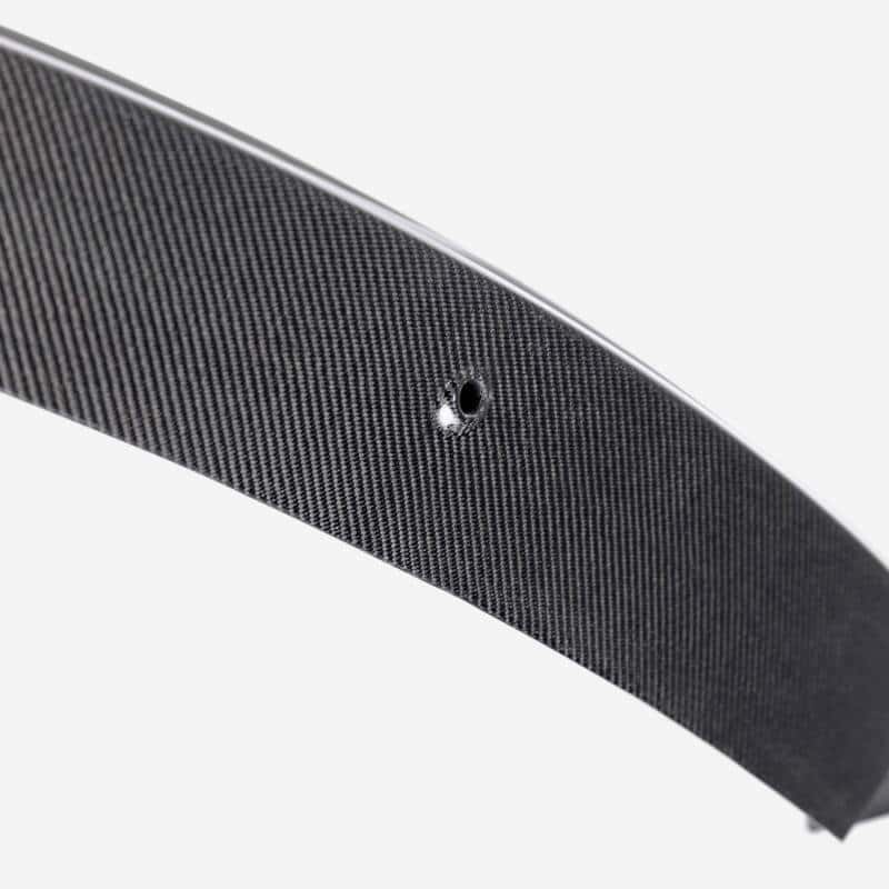 Anderson Composites — Anderson Composites 2024 Ford Mustang Type-AC Carbon Fiber Rear Spoiler Module W/ Spoiler Holes - view 12