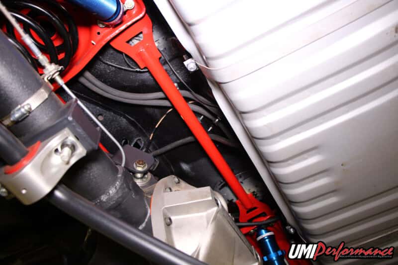 UMI Performance — UMI Performance 68-72 GM A-Body Rear Shock Tower Brace Bolt In
Rear Strut Bar - view 3