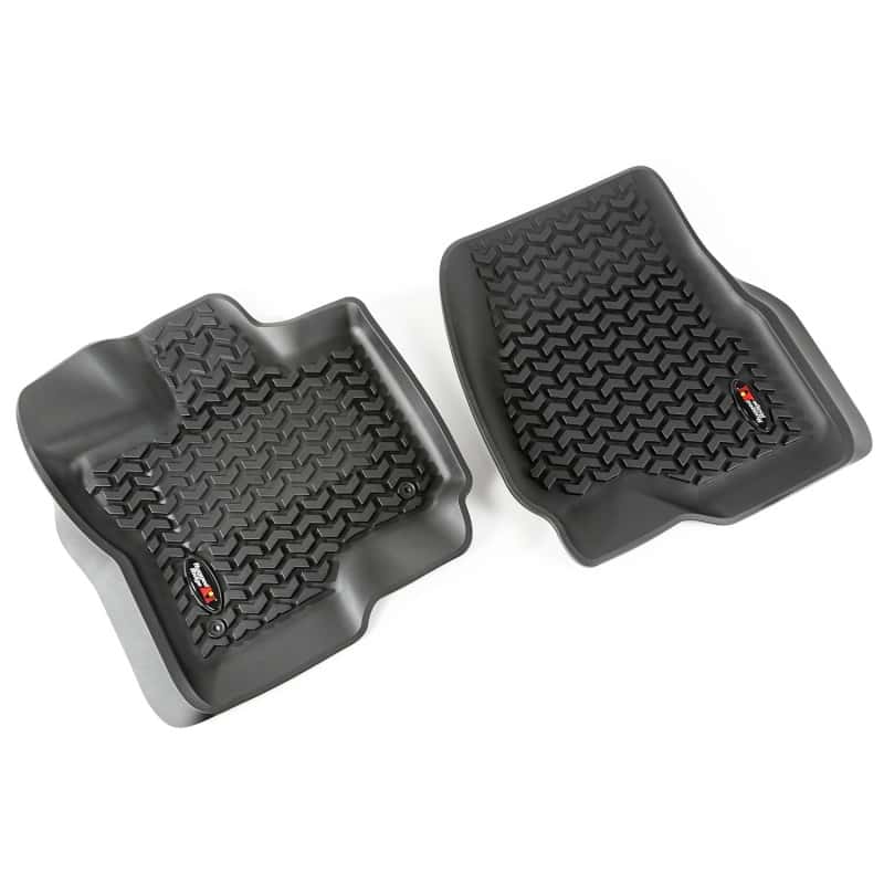 Rugged Ridge — Rugged Ridge Floor Liner Front/Rear Black 2015-2017 Ford F-150 / Raptor
Floor Mat Set - view 3