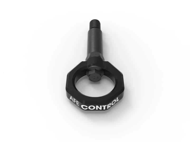 aFe — aFe Control Front Tow Hook Black 20-21 Toyota GR Supra (A90)
Front Tow Hook - view 4
