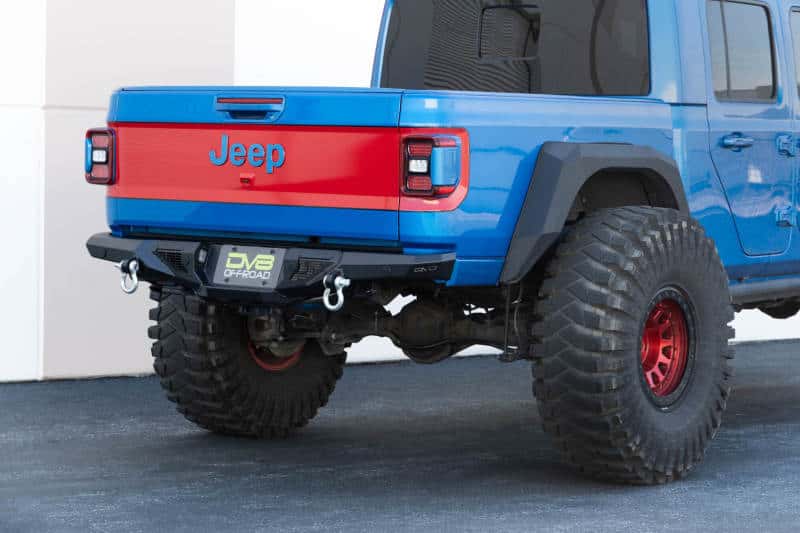 DV8 Offroad — DV8 Offroad 20-23 Jeep Gladiator JT Spec Series Rear Bumper - view 4