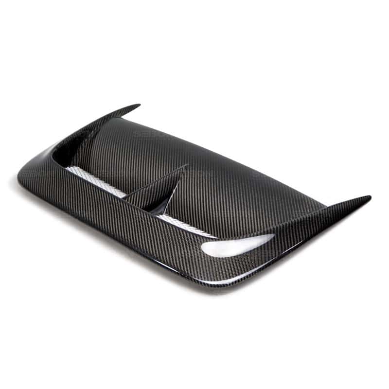 Seibon — Seibon 04-05 Subaru WRX/STi CW Carbon Fiber Hood Scoop - Only Fits OEM Hoods (Not Seibon Hoods) - view 5