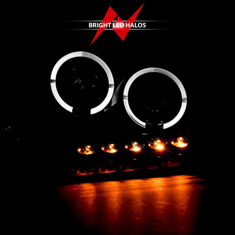 ANZO — ANZO 2004-2008 Ford F-150 Projector Headlights w/ Halo and LED Black G2
Head Light Set
HdLtSet - view 7