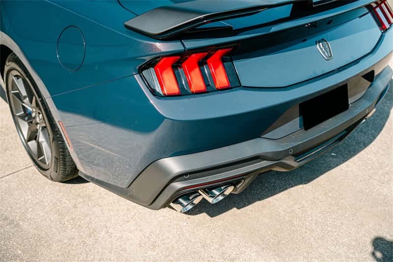 CORSA Performance — Corsa 24+ Ford Mustang Dark Horse 5.0L 3in Dual Rear Exit Axle-Back w/Twin 4.5in Polish Slash Tips
Exhaust - view 3