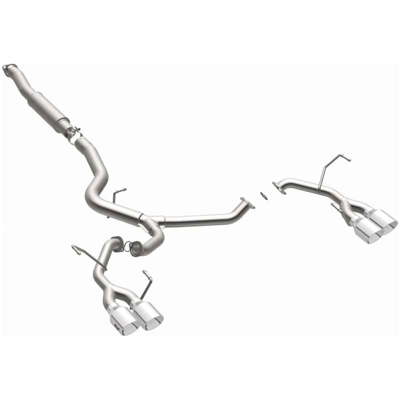 Magnaflow — MagnaFlow SYS Cat-Back 15-17 Subaru WRX Sti 2.5L Polished 3in Tips
Cat-Back - view 3