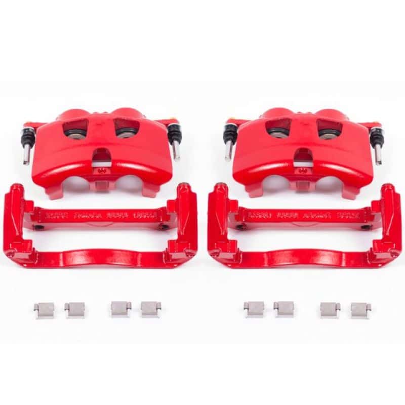 PowerStop — Power Stop 12-19 Ford F-150 Front Red Calipers w/Brackets - Pair
Caliper Set - view 1