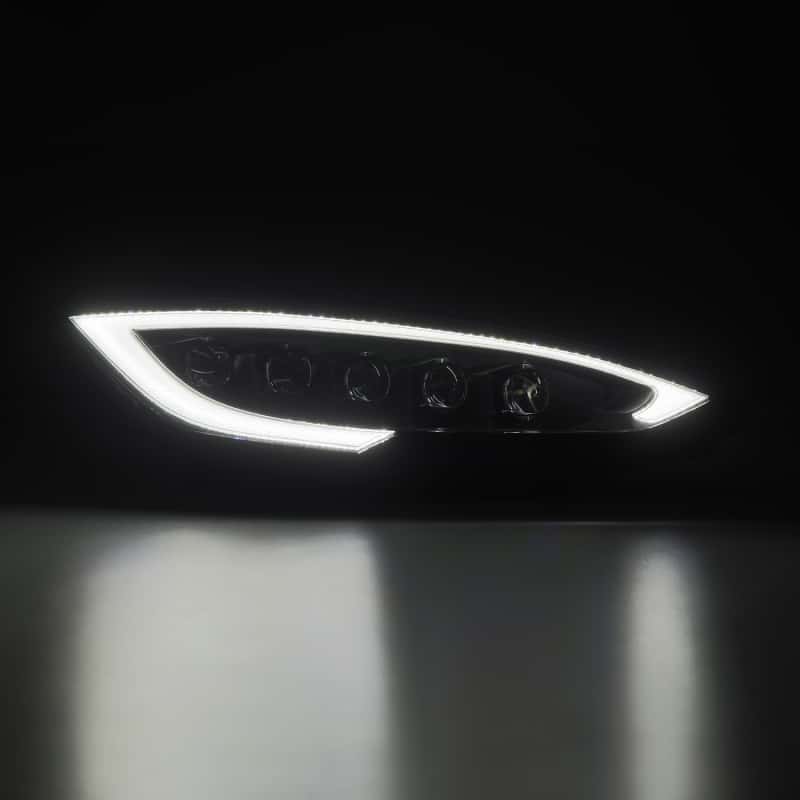 AlphaRex — AlphaRex 12-21 Tesla Model S NOVA-Series LED Proj Headlights Blk w/Activtn Light & Seq.Sig / SB DRL
Projector Headlights - view 2