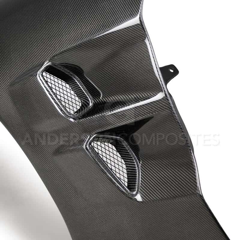 Anderson Composites — Anderson Composites 05-13 Chevrolet Corvette C6 ZR1 Carbon Fiber Fenders - view 6