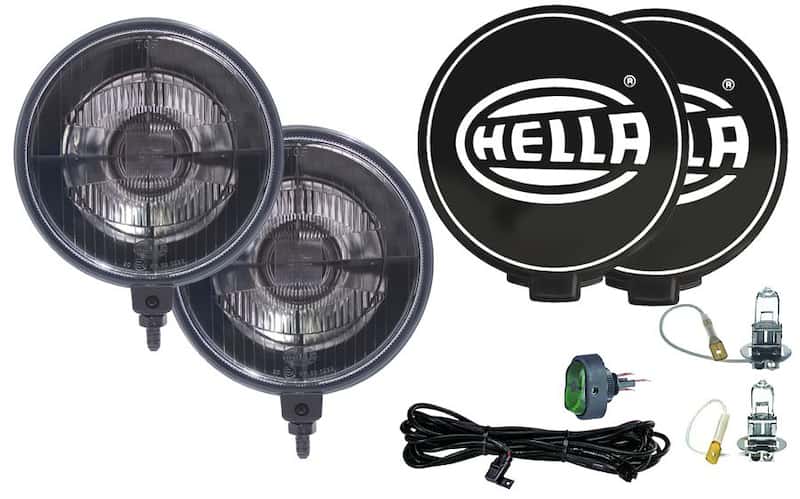Hella — Hella 500 Series 12V Black Magic Halogen Driving Lamp Kit - view 47