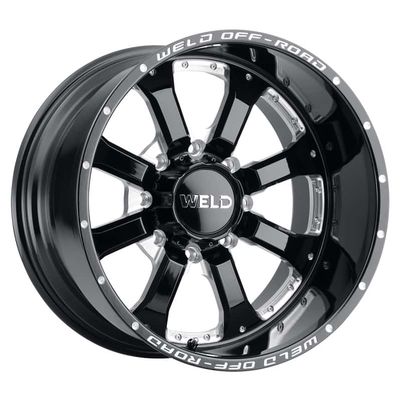 Weld — Weld Off-Road W125 20X10 Granada Six 6X135 ET-18 BS4.75 Gloss Black MIL 87.1 - view 3