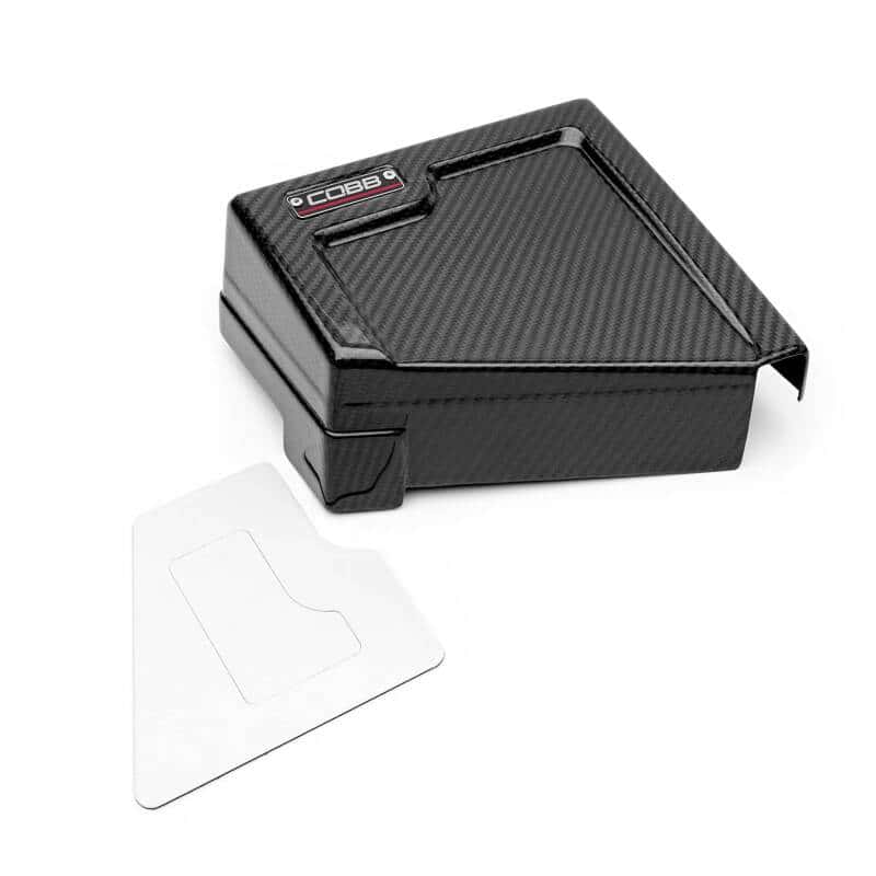 COBB — Cobb 22-24 Subaru WRX Redline Carbon Fiber Fuse Cover (Driver Side) - view 1