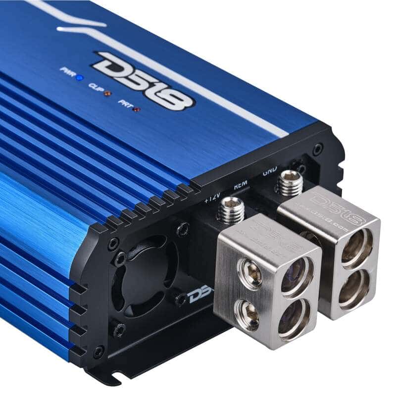 DS18 — DS18 1-Channel Amp Class D Full-Range Monoblock 5000 Watts RMS/1ohm DPIV1/0 Terminals Included Blue - view 6
