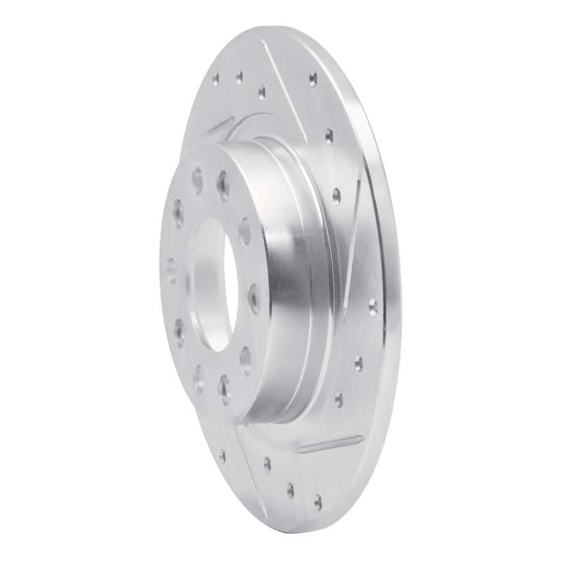 R1 Concepts — R1 13-16 Dodge DART Rear Right Drilled & Slotted Silver Brake Rotor
R1 Brake Rotor Drill - view 2