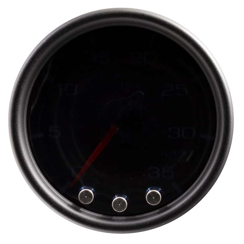 AutoMeter — Autometer Spek-Pro Gauge Boost 2 1/16in 35psi Stepper Motor W/Peak & Warn Blacksmoke//Black
GA 2" BST 35 BSB SPK - view 5
