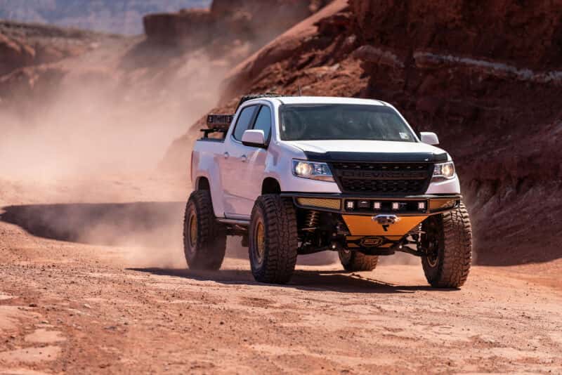 N-Fab — N-Fab M-RDS Front Bumper 15-17 Chevy Colorado - Tex. Black w/Silver Skid Plate
MRDS FB 15-22 Col TX - view 3