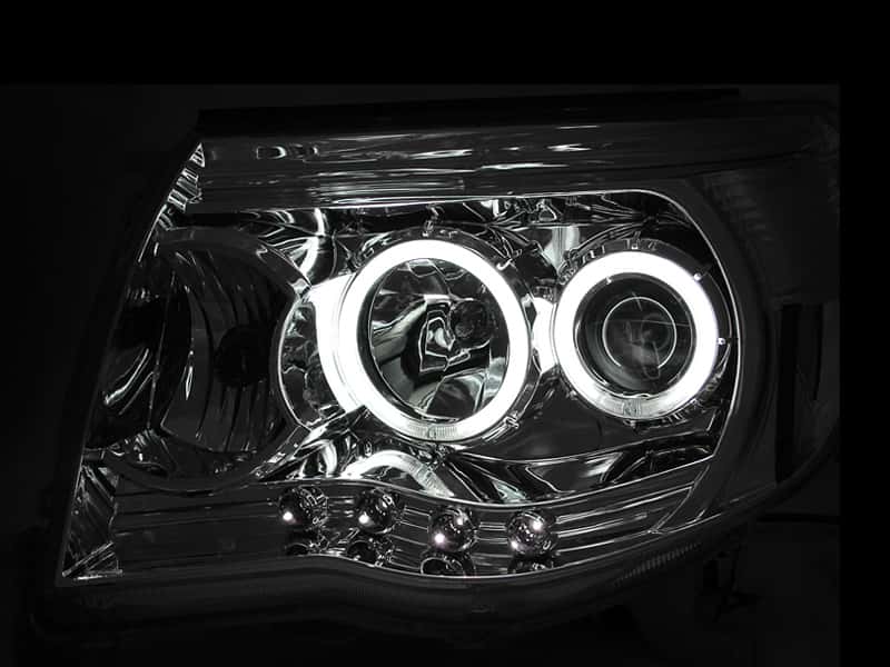 ANZO — ANZO 2005-2011 Toyota Tacoma Projector Headlights w/ Halos Chrome
Head Light Set
HdLtSet - view 4