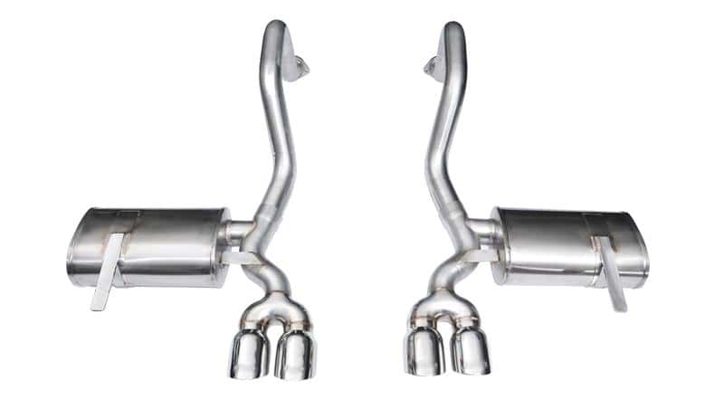CORSA Performance — Corsa 1997-2004 Chevrolet Corvette C5 Z06 5.7L V8 Polished Xtreme Axle-Back Exhaust
Exhaust - view 2