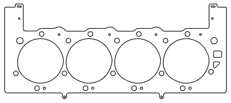 Cometic Gasket — Cometic GM / Mercury 8.1L 496ci 110.49mm .040 inch MLS LHS Head Gasket
Cylinder Head Gasket - view 1