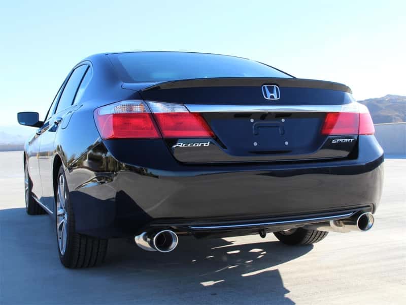 aFe — aFe Takeda Exhaust Axle-Back 13 Honda Accord Sport Sedan 2.4L L4
Axle-Back Exhaust - view 7