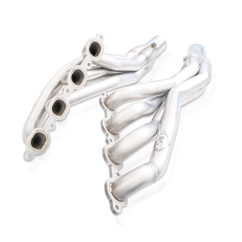 Stainless Works — Stainless Works 2019+ Chevrolet Silverado 5.3L Catted Headers 1-7/8in Primaries 3in Leads Y-Pipe
Exhaust System - view 6