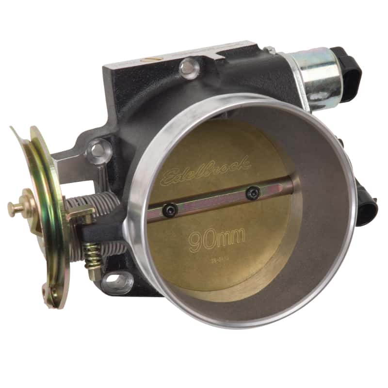 Edelbrock — Edelbrock Throttle Body Victor Universal LS1 90mm Black Mini Texture Powder Coating
FUEL INJECTION COMPO - view 2