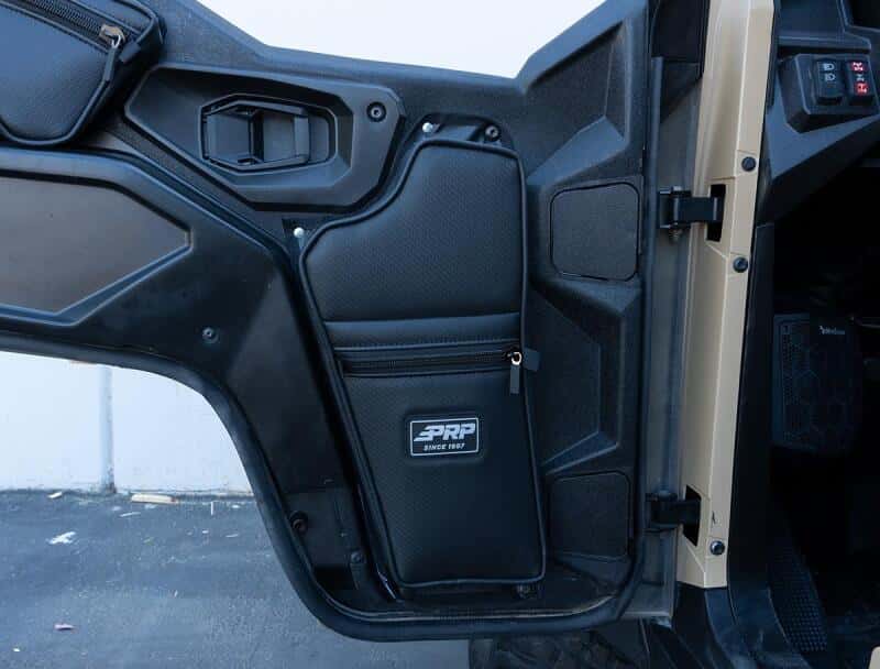 PRP Seats — PRP Seats 2016+ Polaris General Front Lower Door Bags w/Knee Pad - Pair - view 2