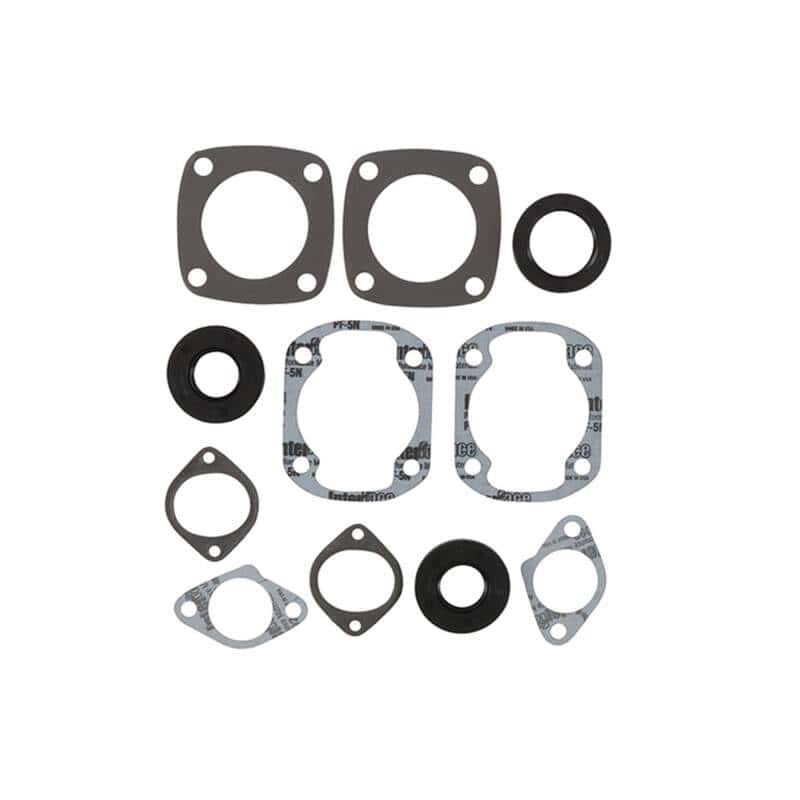 Vertex Pistons — Vertex Gaskets 73-79 Ski-Doo Elan 250/Deluxe/250 SS Complete Gasket Kit w/ Oil Seals - view 2
