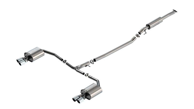 Borla — Borla 21-23 Hyundai Sonata N Line 2.5L i4 AT FWD 4DR 2.00in 2.75in S-Type Exhaust
Cat-Back System - view 1