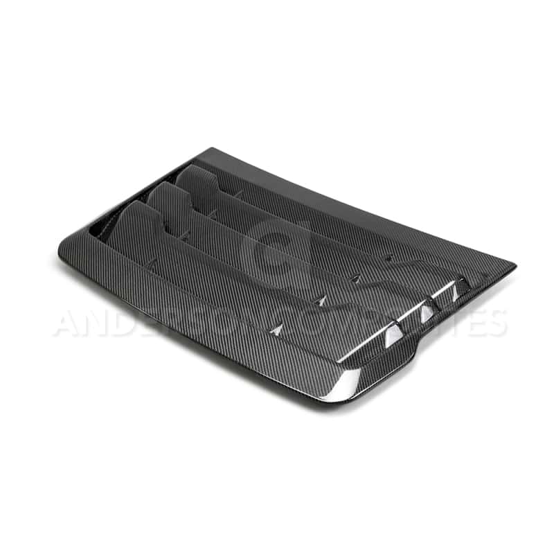Anderson Composites — Anderson Composites 17-18 Ford Raptor Type-OE Carbon Fiber Hood Vent - view 1